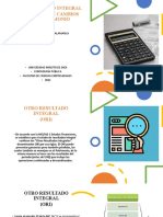 Otro Resultado Integral (Ori) - Estado de Cambios en El Patrimonio