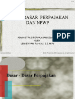 Dasar - Dasar - Perpajakan - Dan - NPWP Kelas XI AKL - Semester Gasal