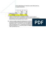 Se Tiene El Registro Que Dos Medicamentos X e Y Demoran en Dar Efecto Contra Un Tratamiento de Cáncer A Un Grupo de Pacientes