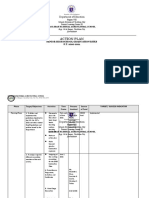 Action Plan: Department of Education