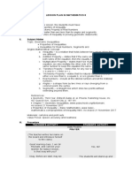 Greater Than Less Than: Lesson Plan in Mathematics 8