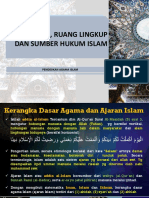 Pengertian Dan Ruang Lingkup Agama Islam