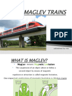 Maglev Trains: Submitted by Ritu