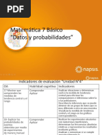 Matematica 7basico Unidad4 Datos y Probabilidades 2 (Napsis)