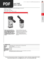 Series 1, 3, 4 and VMS Manually Operated Valves