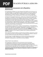 Sistema de Presupuesto de La Republic Dominicana