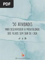 50 Atividades Musicais em Casa