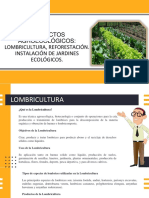 Proyectos Agroecológicos-Lombricultura, Reforestación. Instalación de Jardines Ecológicos.