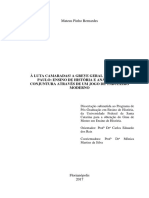 À Luta Camaradas! A Greve Geral de 1917 - São Paulo - Ensino de História e Análises de Conjuntura Através de Um Jogo de Tabuleiro Moderno