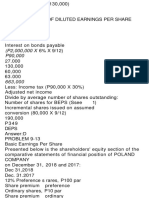 Divide by Average Number of Shares Outstanding