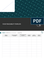 Food Traceability Template 2