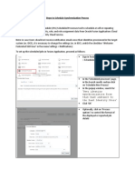 Schedule Synchronization From Fusion Applications To Oracle IDCS