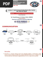 Lecture 5 Serial Communication Device Net, Control Net, Ethernet RS232