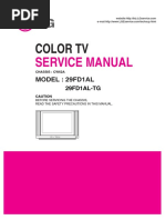 Color TV: Service Manual