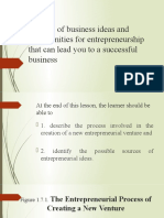 Lesson 7 - SORCES OF ENTRE IDEAS