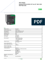 Easergy P5 Protection Relays - REL50453