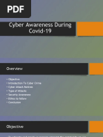 Cyber Awareness During Covid-19