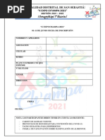 Ficha de Inscripción