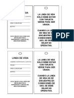 Lista de Verificación Lineas de Vida