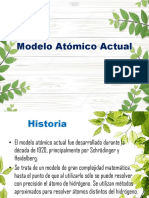 Modelo Atómico Actual