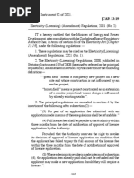 SI 2021-092 Electricity (Licensing) (Amendment) Regulations, 2021 (No. 2)