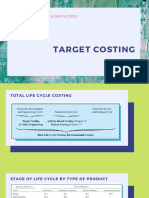 SMB10 - Target Costing