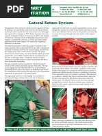 Veterinary Instrumentation: Lateral Suture System