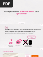 Interfaces de Voz y Distintas Aplicaciones