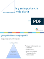 Criptografía y Su Importancia en Nuestra Vida Diaria: Gabriel Pantoja