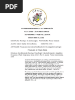 Fichamento de Citação Sobre o Livro Seis Estudos de Psicologia..