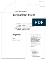 Evaluación Clase 2 PMI I