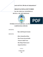 El Folklore de La Selva Peruana y Sus Diversas Manifestaciones Culturales