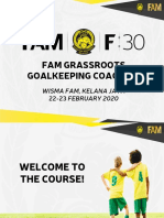 FAM Grassroots GK Coaching