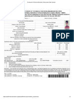 First Year Diploma Applicatiom Form & Reciept