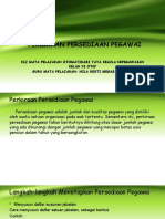 Perkiraan Persediaan Pegawai