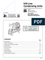 KW-Line Condensing Units: Product Data & Specifications