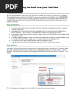 Getting The Best From Your OneDrive