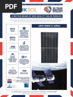 UKS-166M-C-455w: A British Brand of High Quality Solar Modules