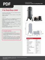 Ficha Técnica Pistón 3 BB 200V