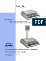 User Manual: Retail Scales