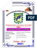 Caratula Derecho de La Mujer