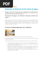 Derecho Al Agua