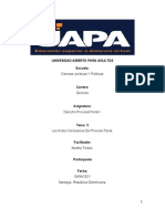 Tarea #5 Derecho Procesal Penal I