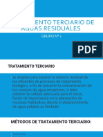 Tratamiento Terciario de Aguas Residuales