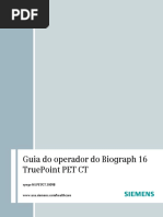 Guia Do Operador Do Biograph 16 TruePoint PET CT