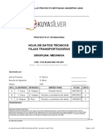 510-B-000-050-HD-001 - C Hoja de Datos Técnicos Fajas Transportadoras