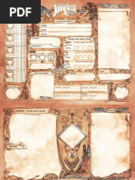 John Carter of Mars - Character Sheet Colour Final - Modiphius (2d20 System)