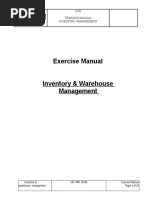 Training Mannual Warehouse Management