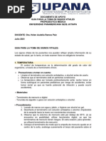 Documento de Apoyo Guia para Toma de Signos Vitales