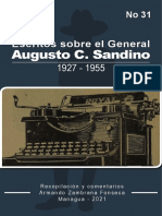 No 31 Escritos Sobre El General Augusto C Sandino